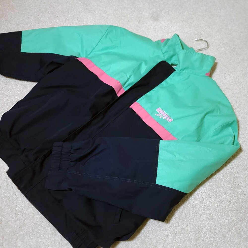 Humeur Design Vintage Retro Colorblock Jacket Coat